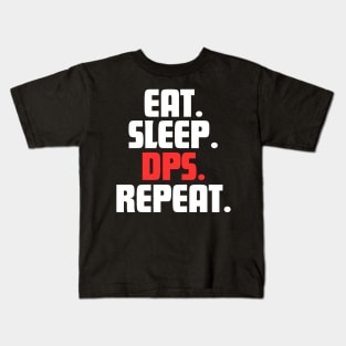 EAT. SLEEP. DPS. REPEAT. Kids T-Shirt